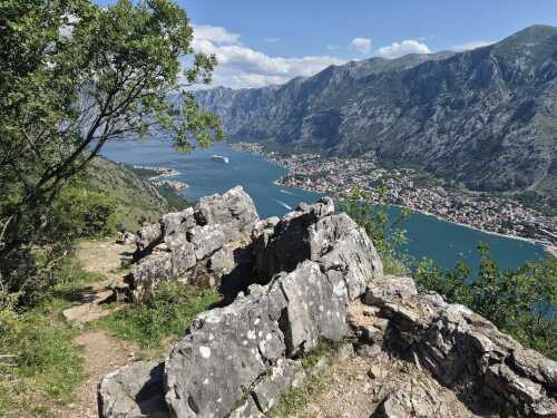 Hiking around the Bay of Kotor, Montenegro