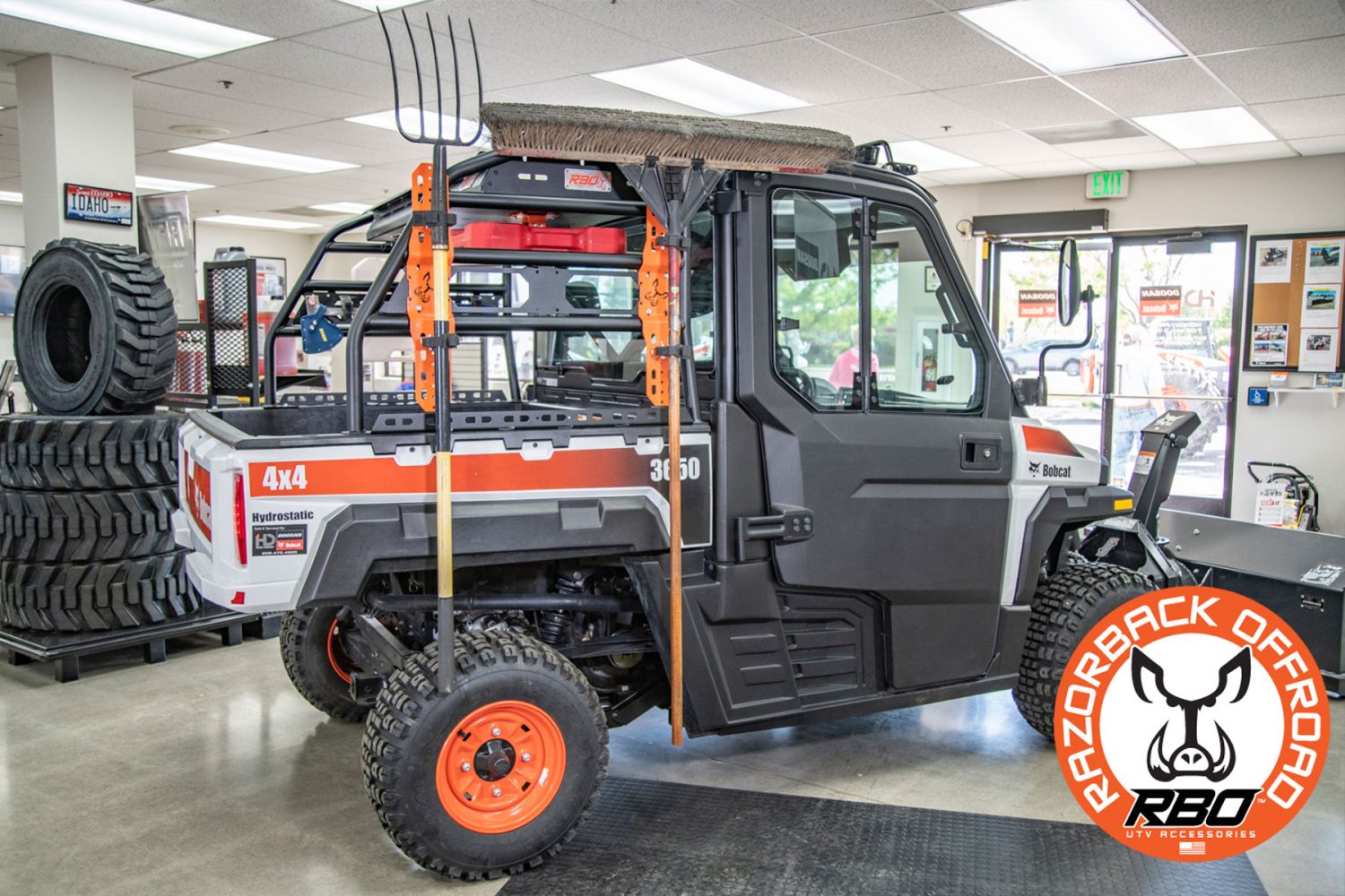 Bobcat Utility Vehicle Cargo Rack Razorback Offroad™
