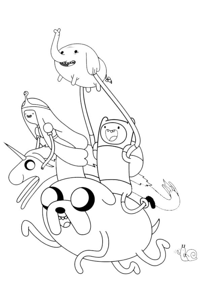 Help your kids celebrate by printing these free coloring pages, which they can give to siblings, classmates, family members, and other important people in their lives. Adventure Time Coloring Pages Print Or Download For Free Razukraski Com