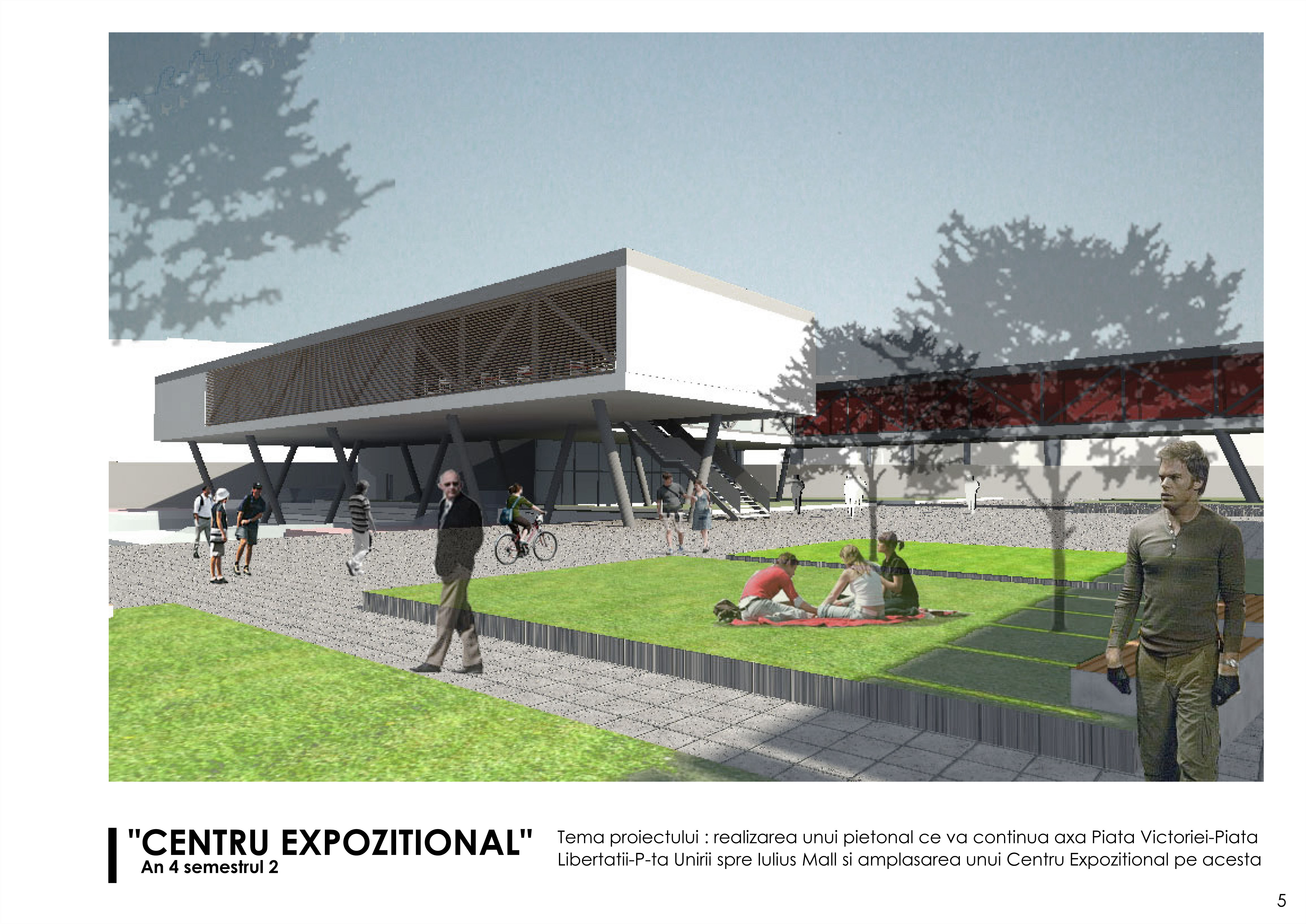 centru expozitional Timisoara - plansa 1