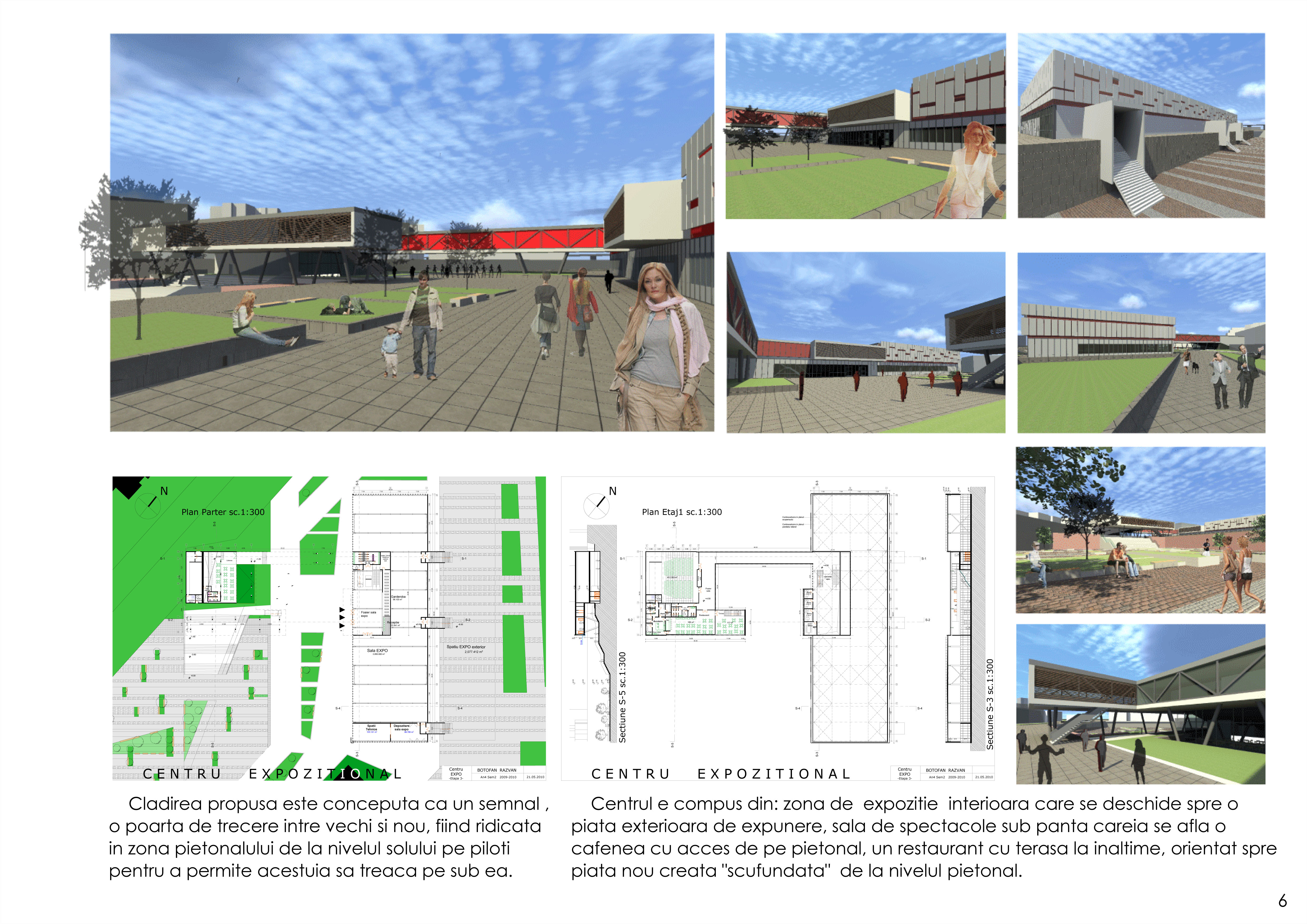 centru expozitional Timisoara - plansa 2