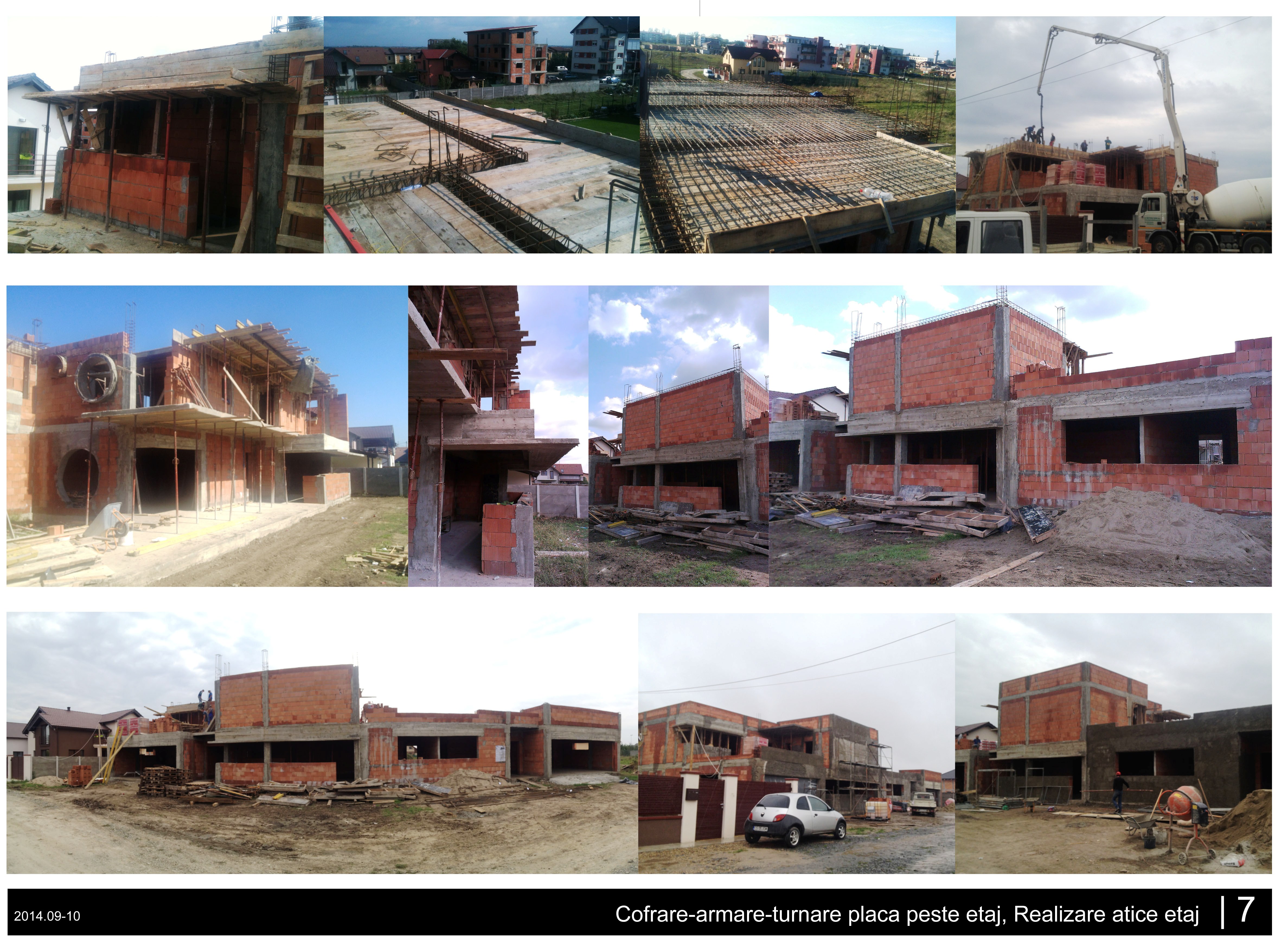 Executie Casa moderna cu etaj- Razvan P. Botofan - Birou de arhitectura