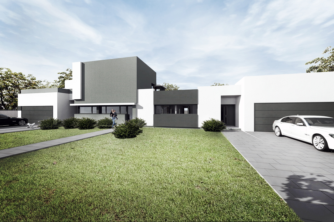 Casa moderna cu etaj- Razvan P. Botofan - Birou de arhitectura