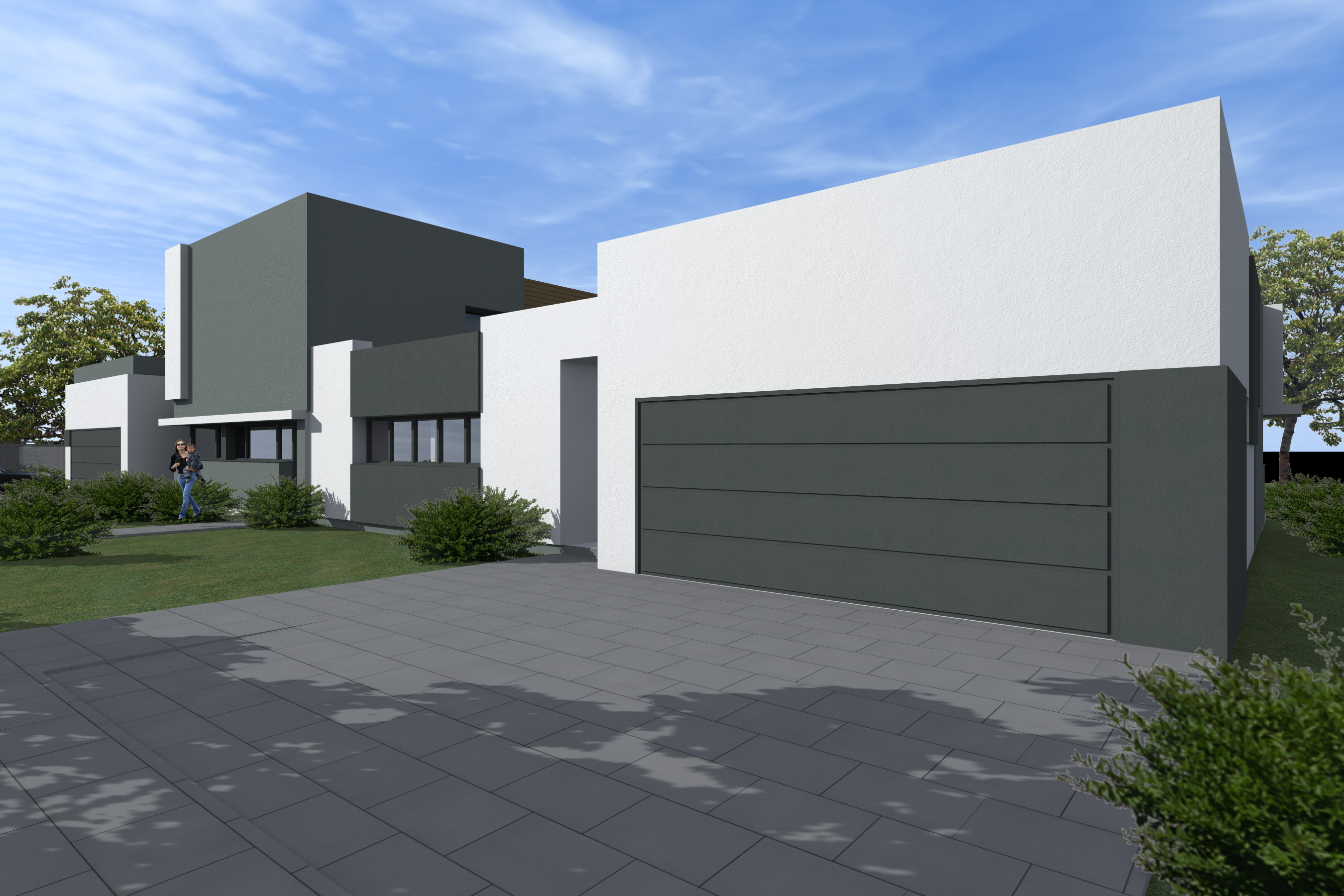 Casa moderna cu etaj- Razvan P. Botofan - Birou de arhitectura