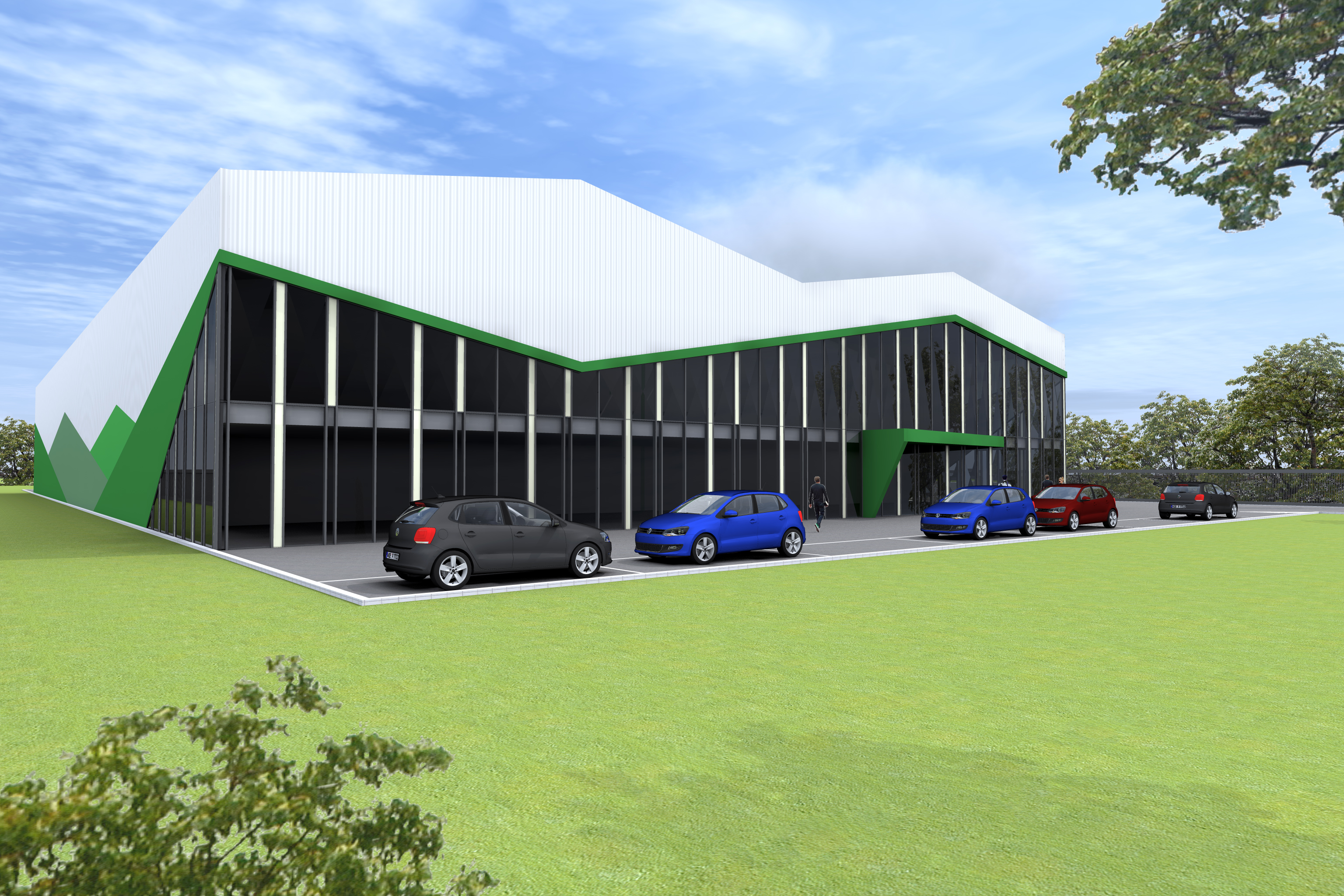 proiect hala industriala - Razvan P. Botofan - Birou de arhitectura