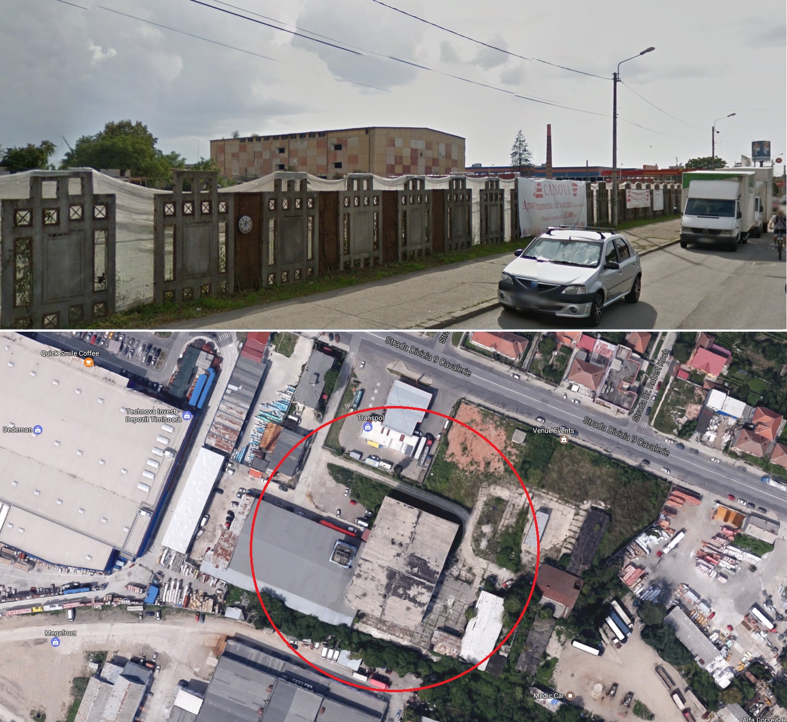 existent - Refunctionalizare depozit tuica-vin in cladire de birouri - Razvan P. Botofan - Birou de arhitectura