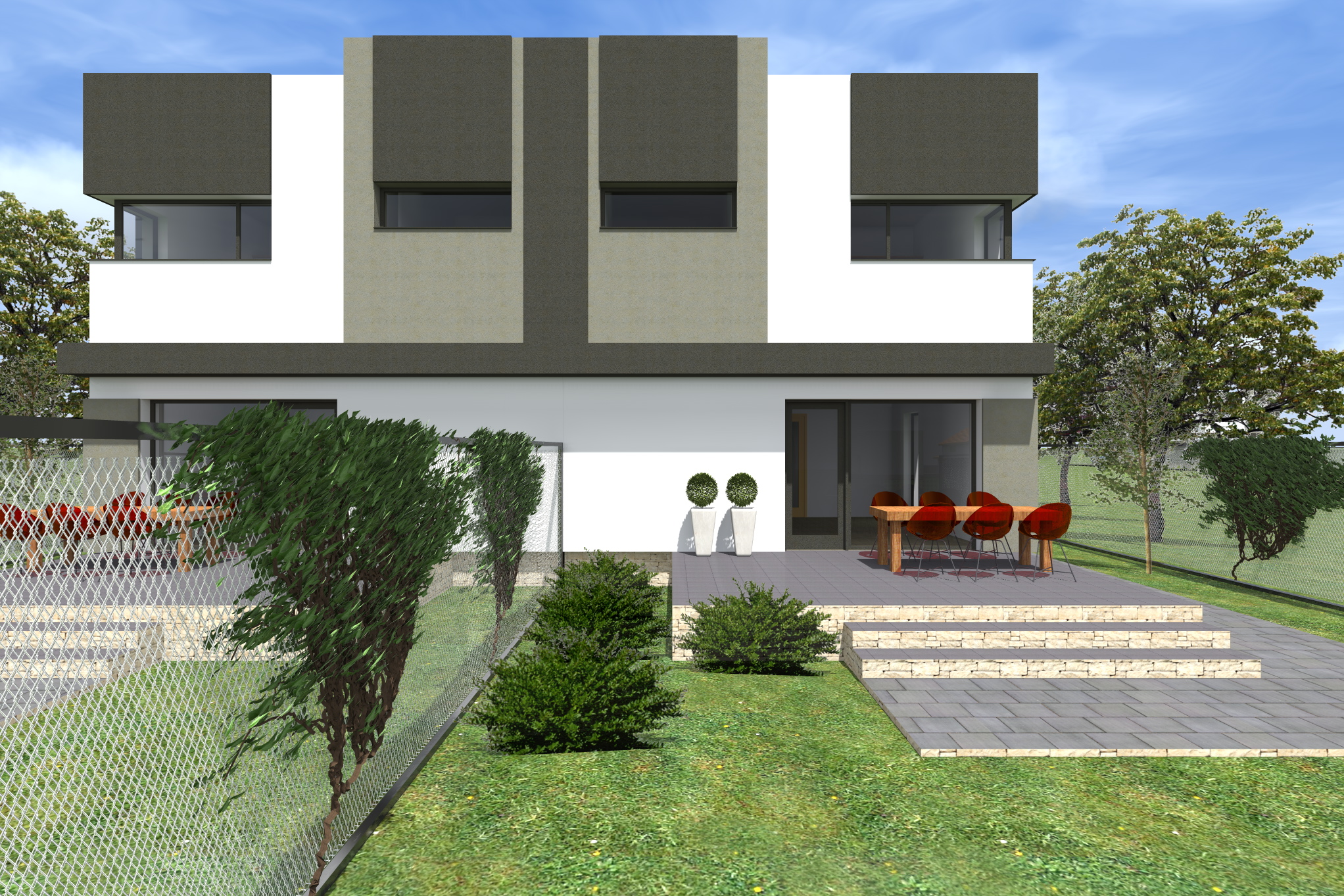 duplex modern - Razvan P. Botofan - Birou de arhitectura