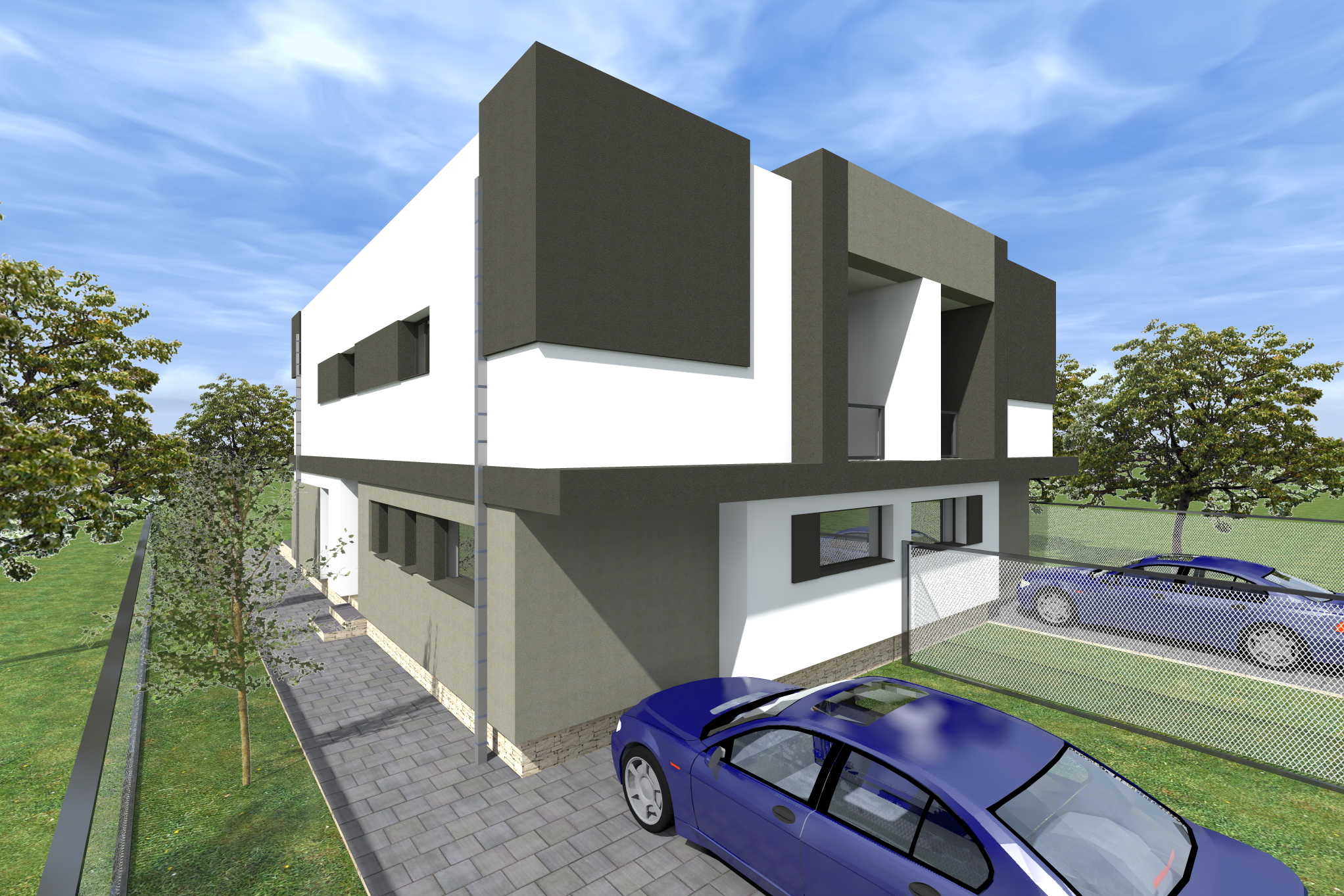 duplex modern - Razvan P. Botofan - Birou de arhitectura