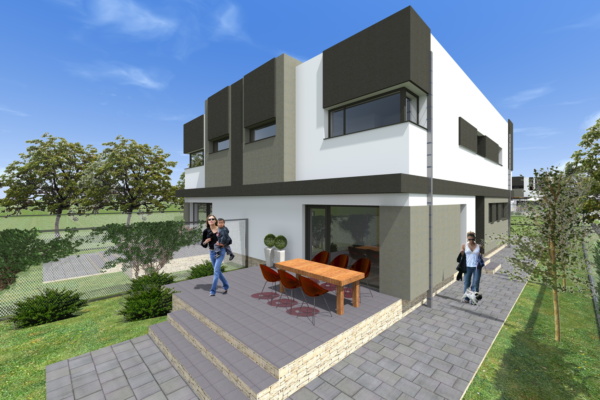 duplex modern - Razvan P. Botofan - Birou de arhitectura