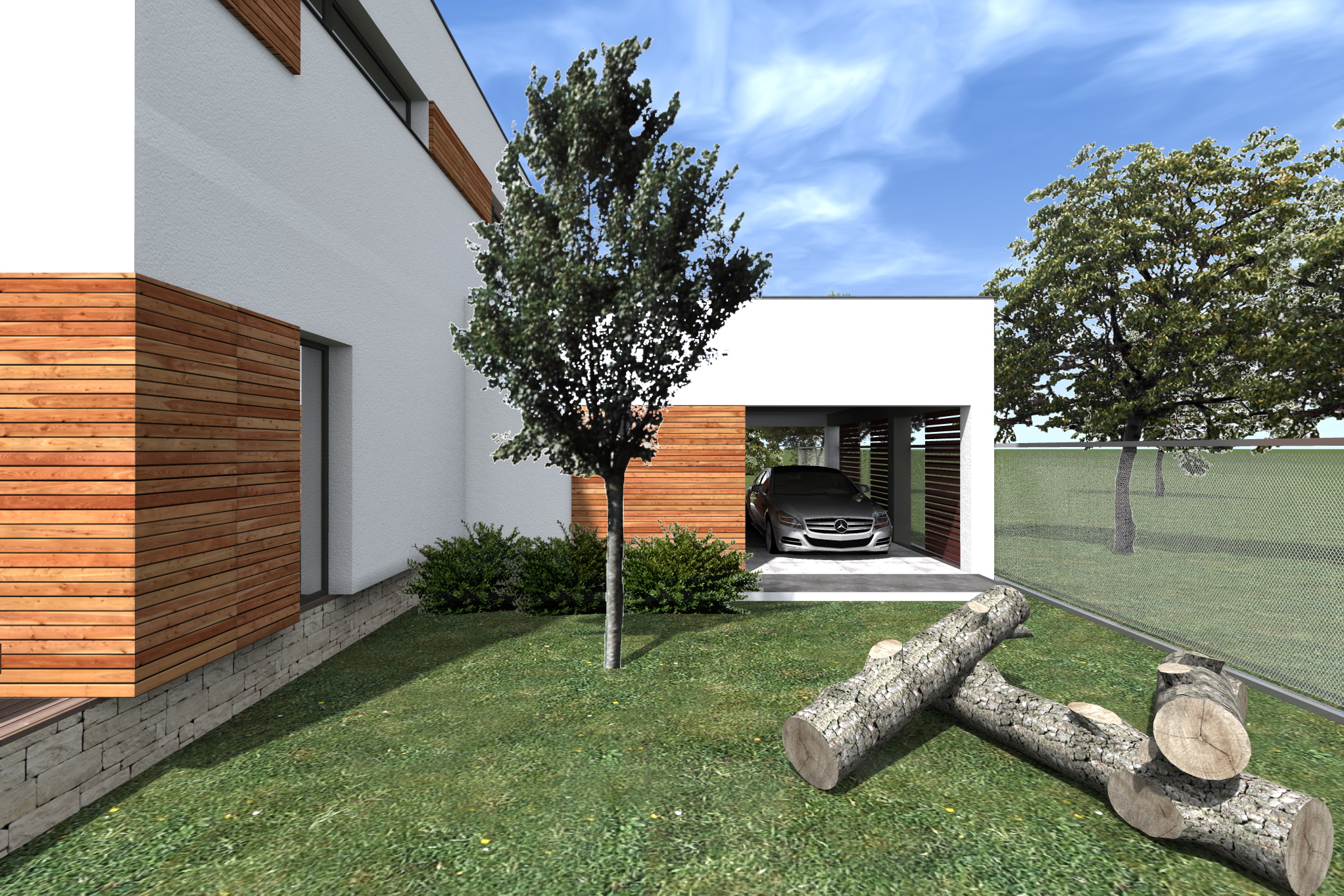 Casa moderna cu etaj-Razvan P. Botofan - Birou de arhitectura Timisoara