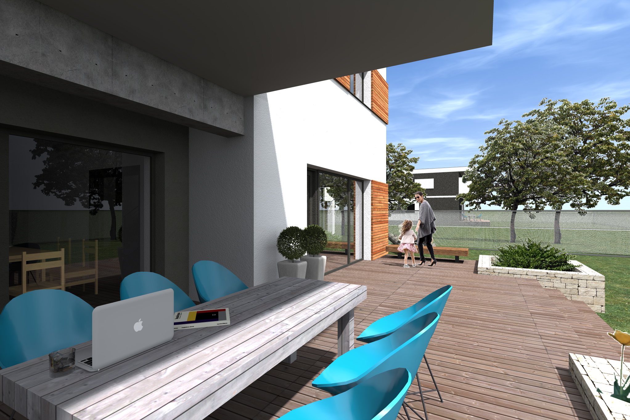 Casa moderna cu etaj-Razvan P. Botofan - Birou de arhitectura Timisoara