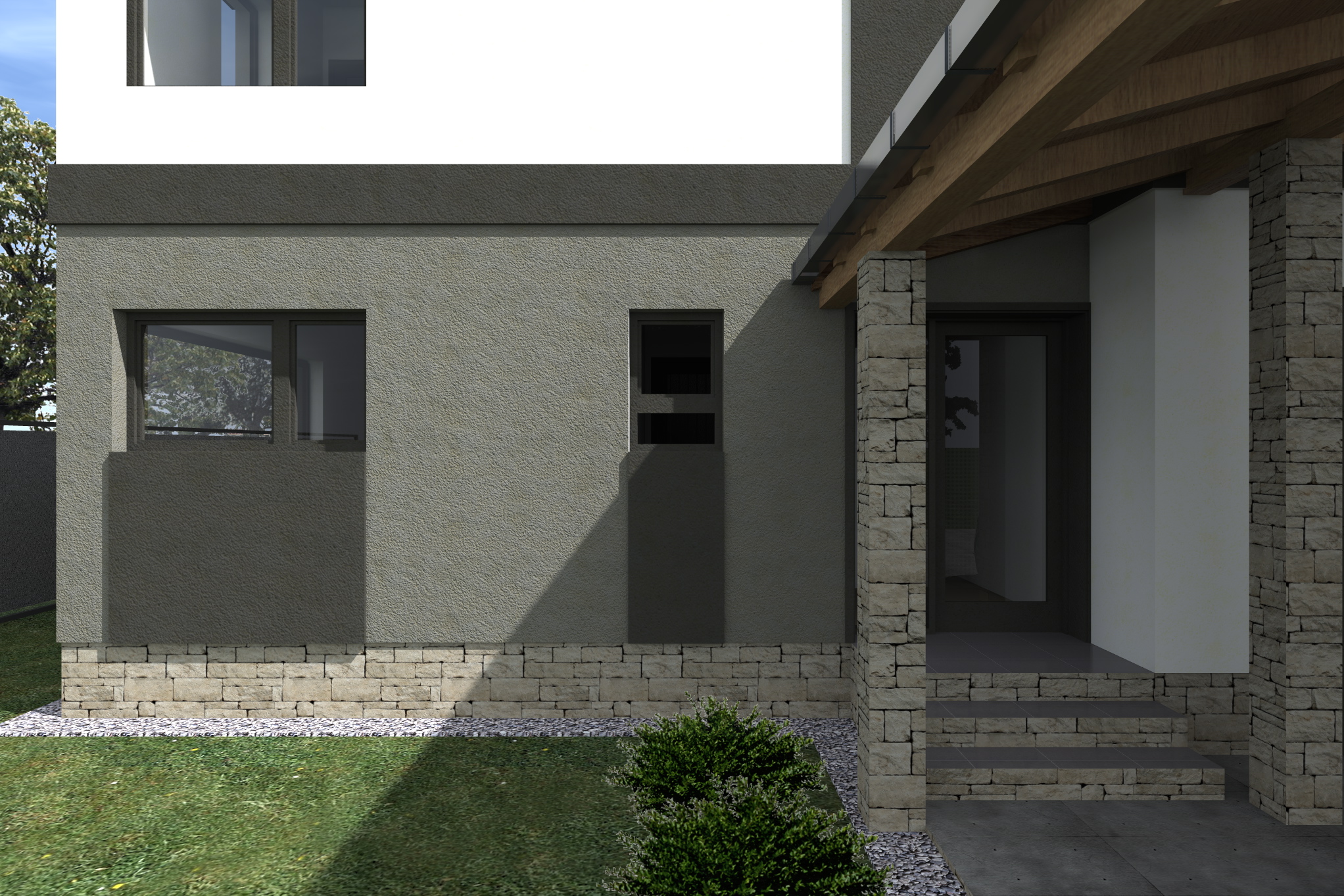 Casa moderna cu etaj-Razvan P. Botofan - Birou de arhitectura Timisoara