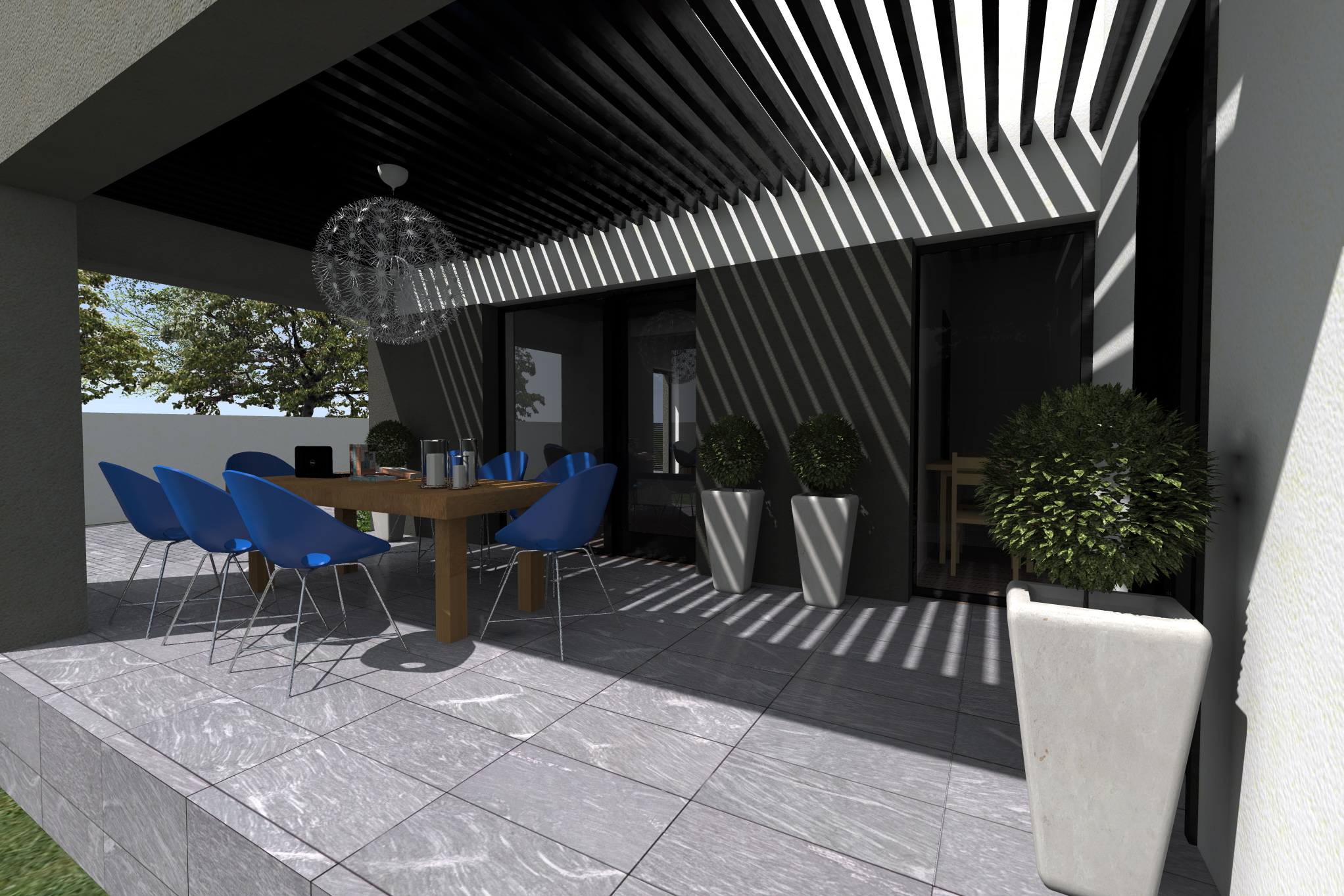 terasa acoperita arhitect Razvan Botofan - Birou de arhitectura Timisoara