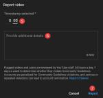 YouTube Report video