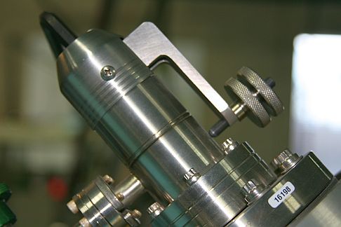 adjust handle so that it is parallel to body assembly