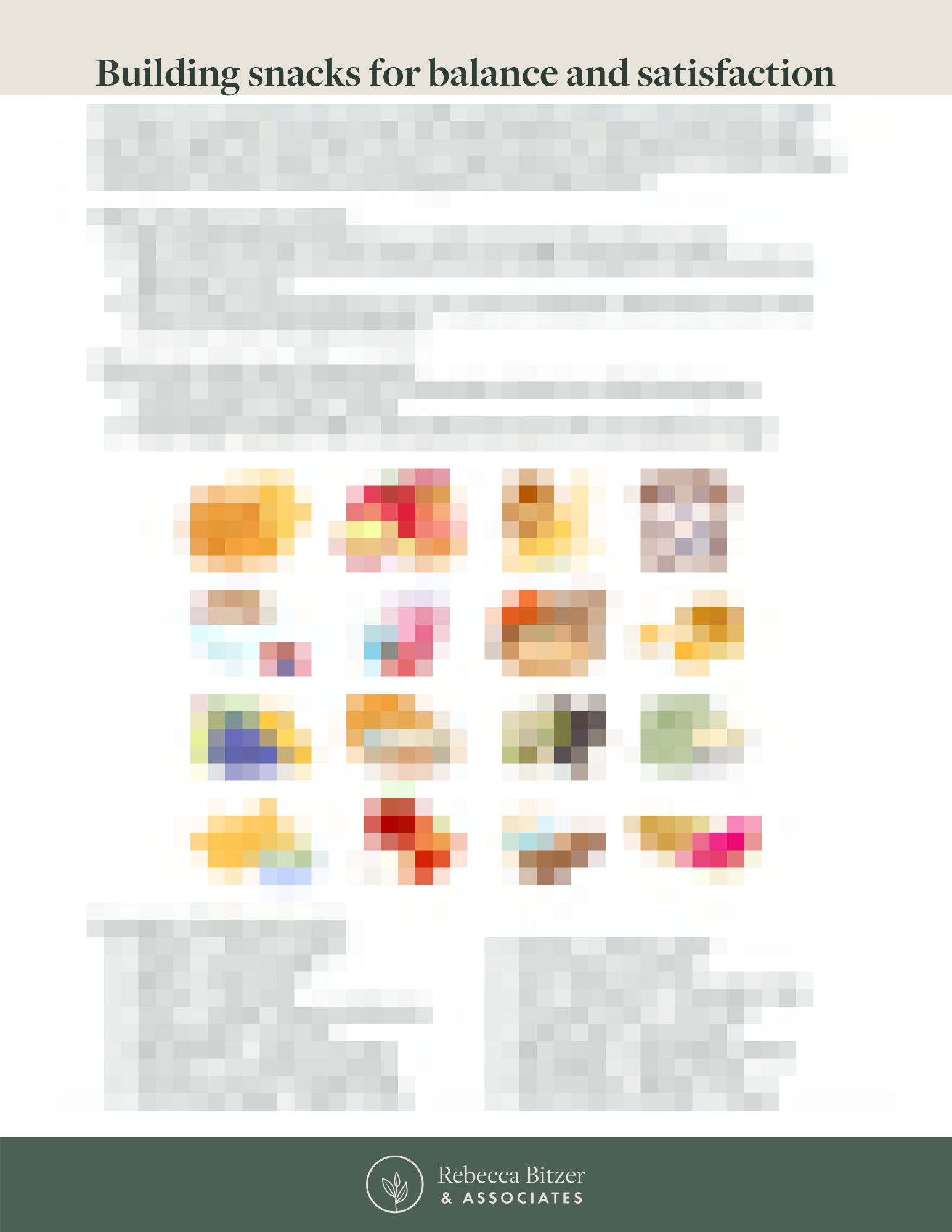 Intuitive eating worksheets make practicing gentle nutrition easy