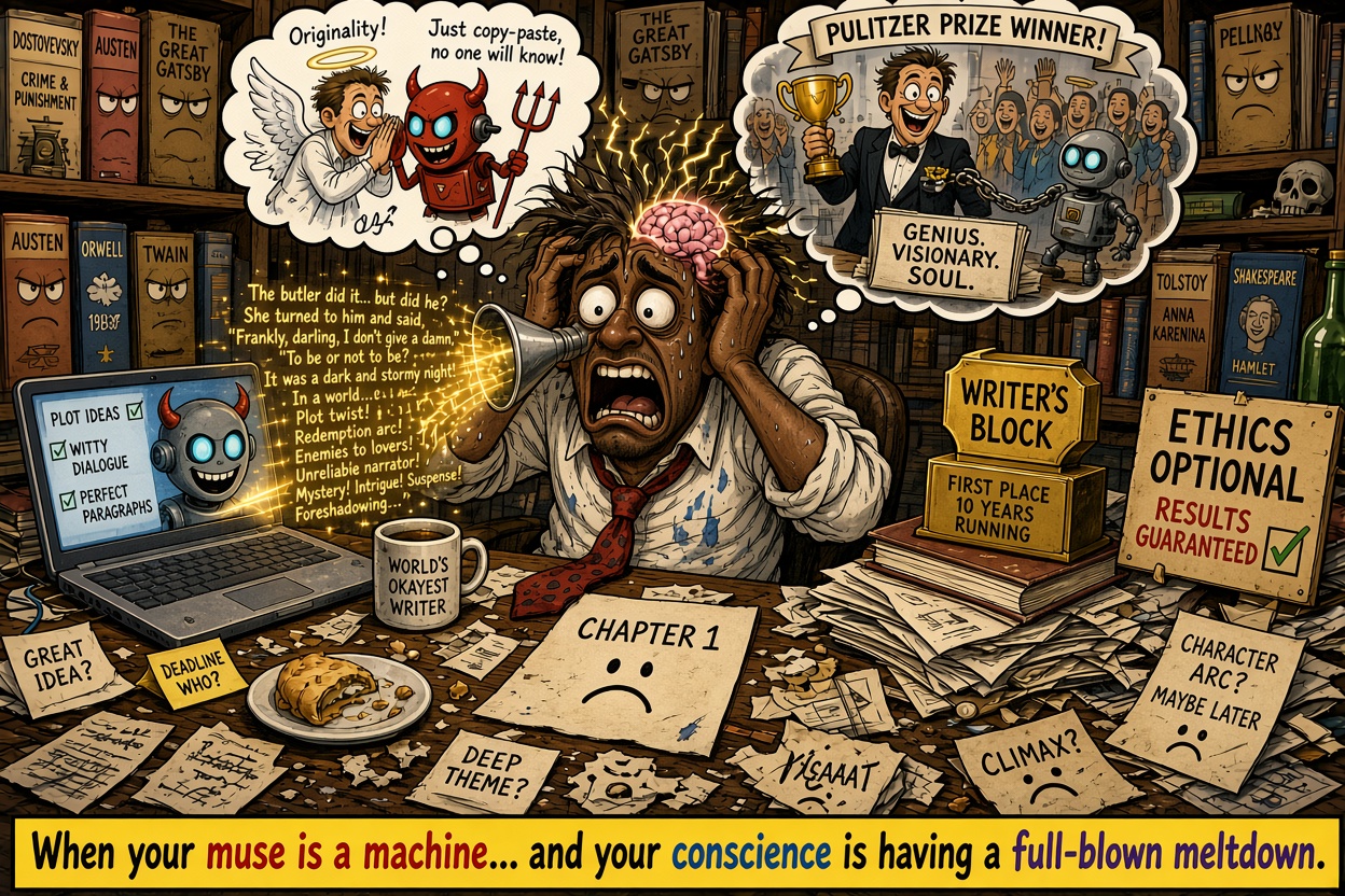 AI, the Mask of Cruelty?