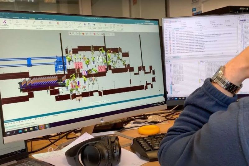 Virtual Commissioning Rbx Programming - Beautiful Sunset Design - 4K