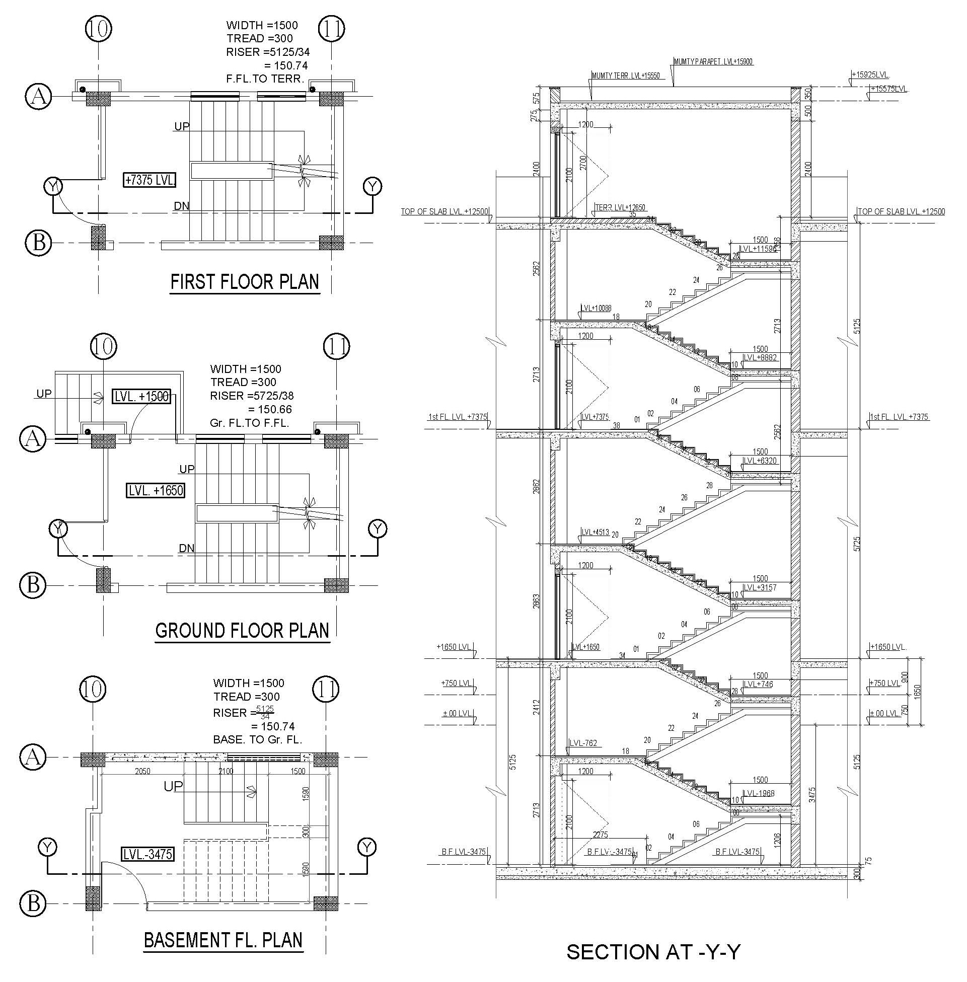 Staircase Layout and Details
