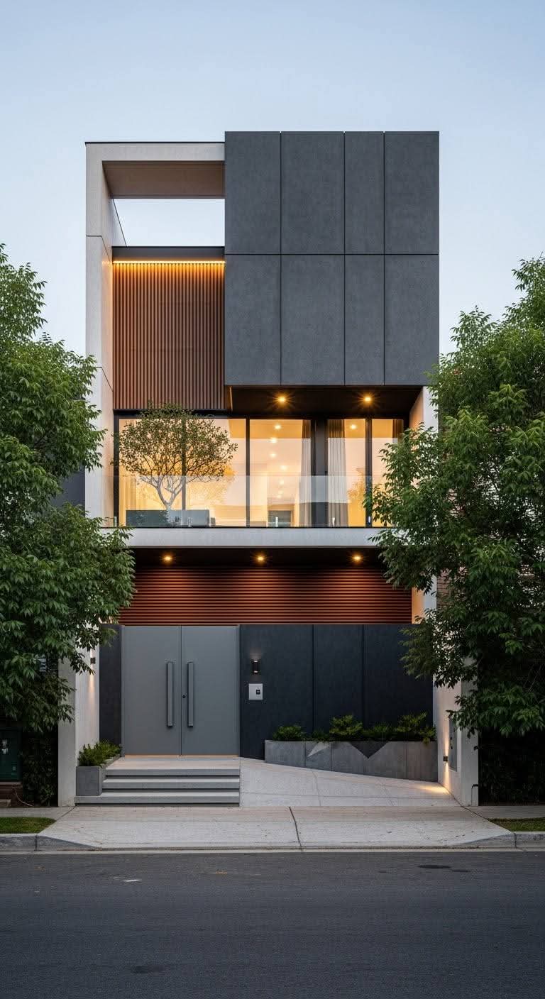 Modern 35×40 House Design with Premium Front Elevation