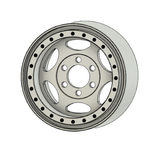 Sikander 13 Flat Face 1 10 Scale Rc Forged Mini Wheels