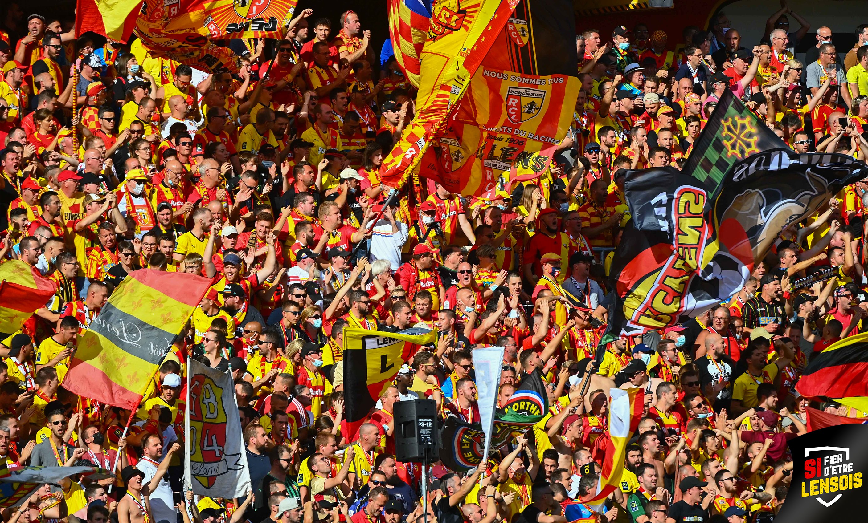 Fanion Racing Club De Lens Vs VFB Stuttgart - Coupe Intertoto 2000