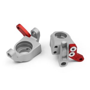 Axial Wraith Steering Knuckles Clear Anodized