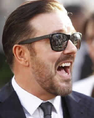 Ricky Gervais asegura haber sido invitado a Globos de Oro de nuevo