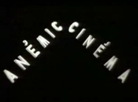 hoy en su cumpleaños 125 años Anémic Cinéma:  filme de Marcel Duchamp