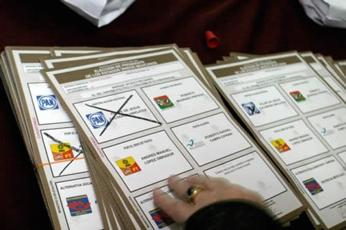 PRD…’ no se pueden destruir las boletas electorales 2006 ‘