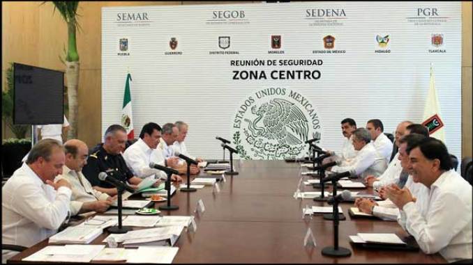 Morelos...realizan reunión de seguridad zona centro