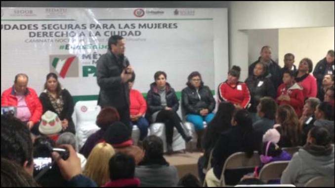 Osorio, Robles y Duarte...realizan caminata nocturna en Cd. Juárez
