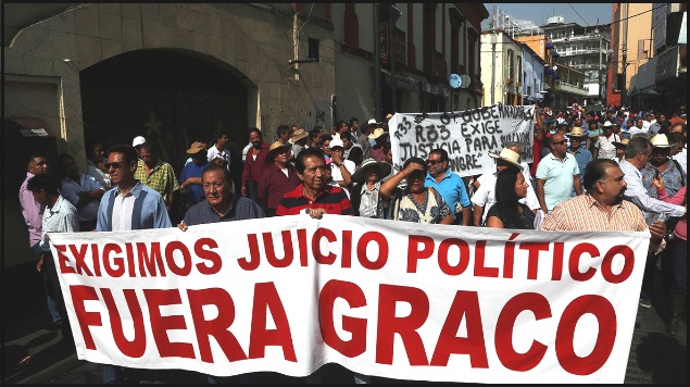 Javier Sicilia…Graco encubre al crimen…gobierna con saliva
