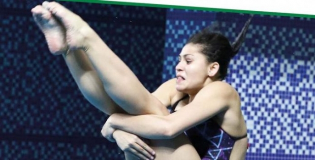 Dolores Hernández..primera medalla de oro en la Universiada