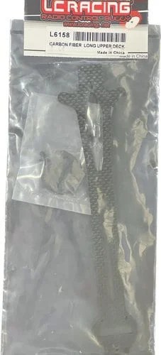 L6158 LC Racing CARBON FIBER UPPER DECK  2.0mm, 100% carbon fiber