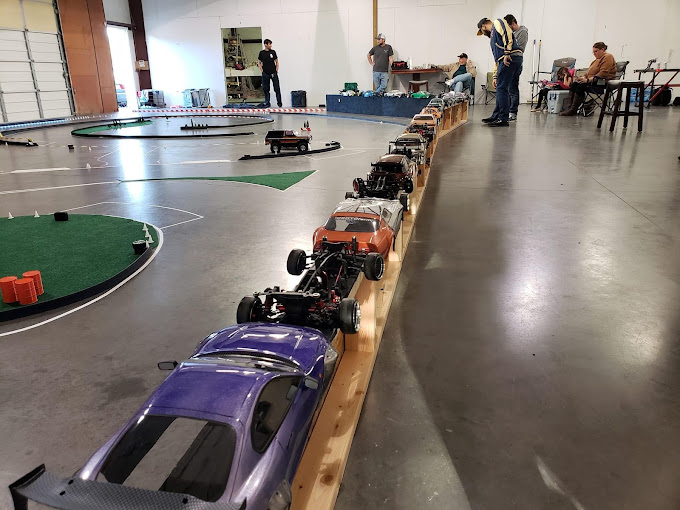 Find rc drift tracks anywhere