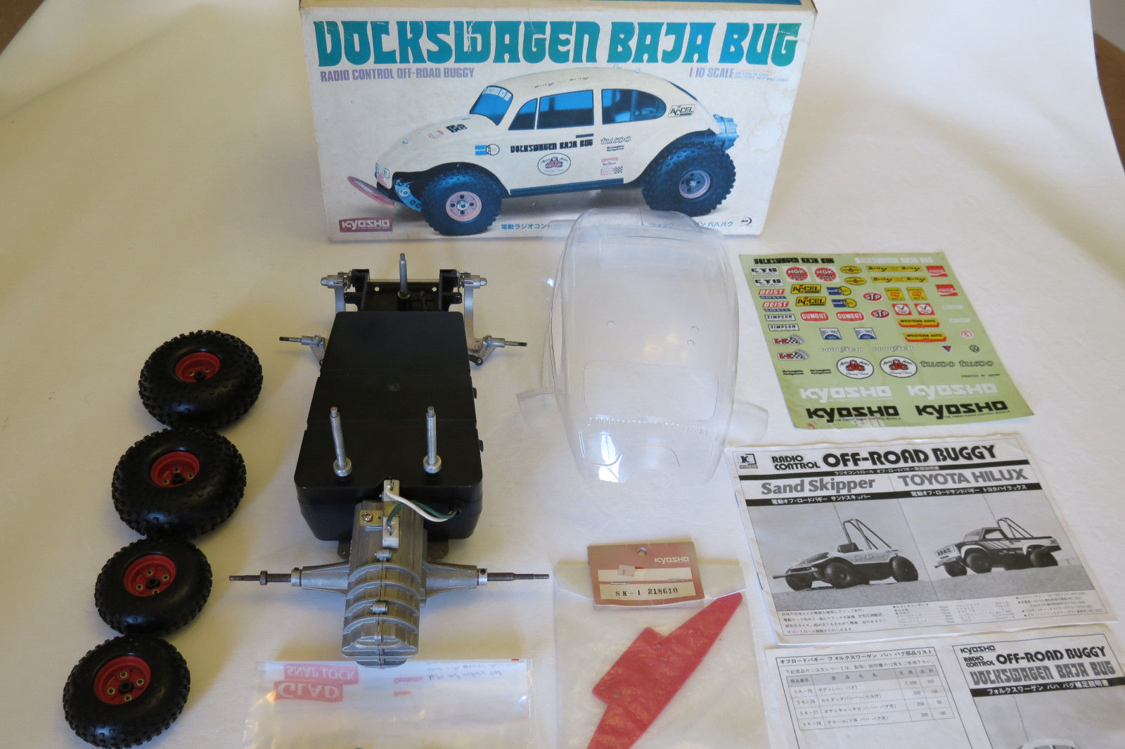SOLD: Kyosho Volkswagen Baja Bug – R/C Toy Memories
