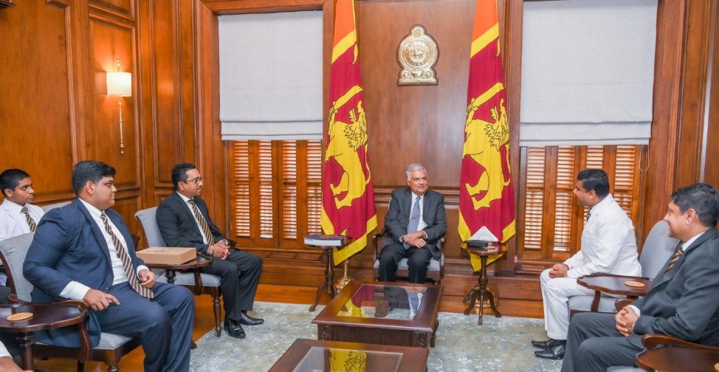 Celebrating 100 Years at Reid Avenue": A Century of Excellence and Tradition at The Royal College Colombo. A copy of The Royal College Magazine “Celebrating 100 Years at Reid Avenue” coffee table book was presented to President Ranil Wickremesinghe yesterday (02) at the Presidential Secretariat. The coffee table book was presented to the President by the Editor of the Magazine Chathil S. Dharmawardena and the Royal College team was accompanied by the Principal Mr. Thilak Waththuhewa, Senior Deputy Principal Mr. L.W.K. Silva, Assistant Principal Mr. M.A.M. Riyaz, Secretary of the Royal College Union Mr. Aruna Samarajewa, Secretary of the School Development Society Mr. W.V.N.B.Weragoda, Head Prefect of the Royal College W.A.S.S. Wanasinghe and the Prefects’s Council of year 2023. "A Century at Reid Avenue" is more than just a book; it's a time capsule of 100 years of history, art, culture, and excellence at The Royal College Colombo. This coffee table book celebrates the institution's evolution from humble beginnings to a beacon of knowledge, character, and tradition, highlighting the achievements of generations of scholars, leaders, and visionaries. It is a tribute to the dedication of teachers, the aspirations of students, and the accomplishments of alumni, honouring the unwavering loyalty to their Alma Mater.
