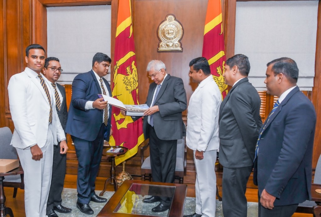 Celebrating 100 Years at Reid Avenue": A Century of Excellence and Tradition at The Royal College Colombo. A copy of The Royal College Magazine “Celebrating 100 Years at Reid Avenue” coffee table book was presented to President Ranil Wickremesinghe yesterday (02) at the Presidential Secretariat. The coffee table book was presented to the President by the Editor of the Magazine Chathil S. Dharmawardena and the Royal College team was accompanied by the Principal Mr. Thilak Waththuhewa, Senior Deputy Principal Mr. L.W.K. Silva, Assistant Principal Mr. M.A.M. Riyaz, Secretary of the Royal College Union Mr. Aruna Samarajewa, Secretary of the School Development Society Mr. W.V.N.B.Weragoda, Head Prefect of the Royal College W.A.S.S. Wanasinghe and the Prefects’s Council of year 2023. "A Century at Reid Avenue" is more than just a book; it's a time capsule of 100 years of history, art, culture, and excellence at The Royal College Colombo. This coffee table book celebrates the institution's evolution from humble beginnings to a beacon of knowledge, character, and tradition, highlighting the achievements of generations of scholars, leaders, and visionaries. It is a tribute to the dedication of teachers, the aspirations of students, and the accomplishments of alumni, honouring the unwavering loyalty to their Alma Mater.