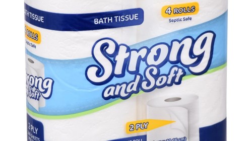 Strong and Soft Toilet Paper (4-pack)