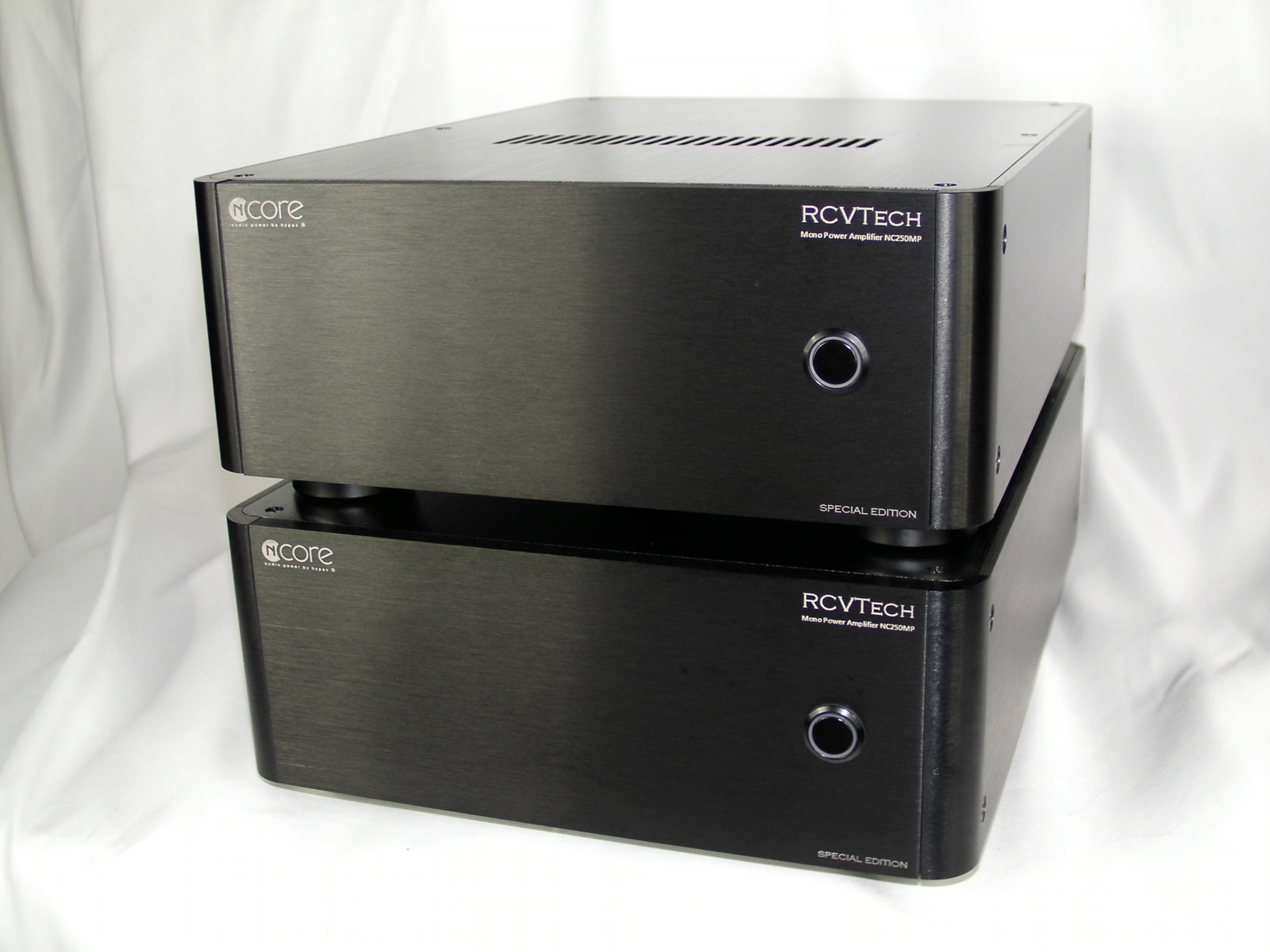RCVTech NC250MP and NC500MP Special Edition Mono Power Amplifiers