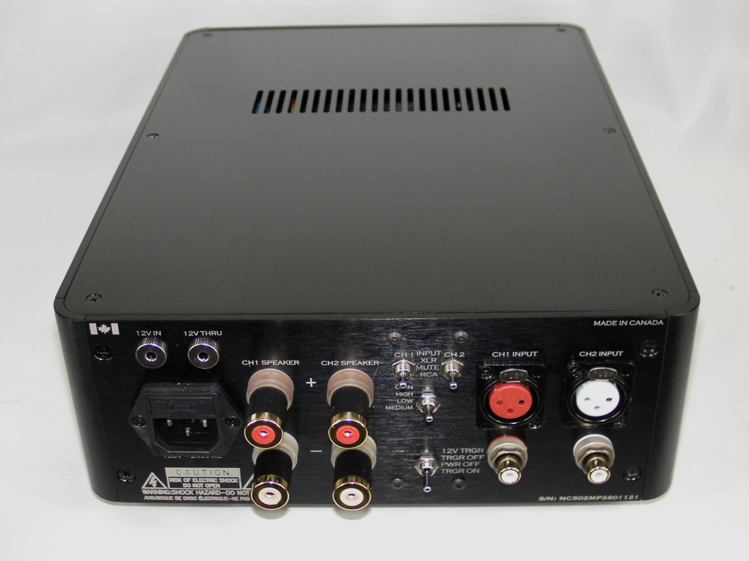 RCVTech NC502MP-2CH Stereo Power Amplifier - RCVTech