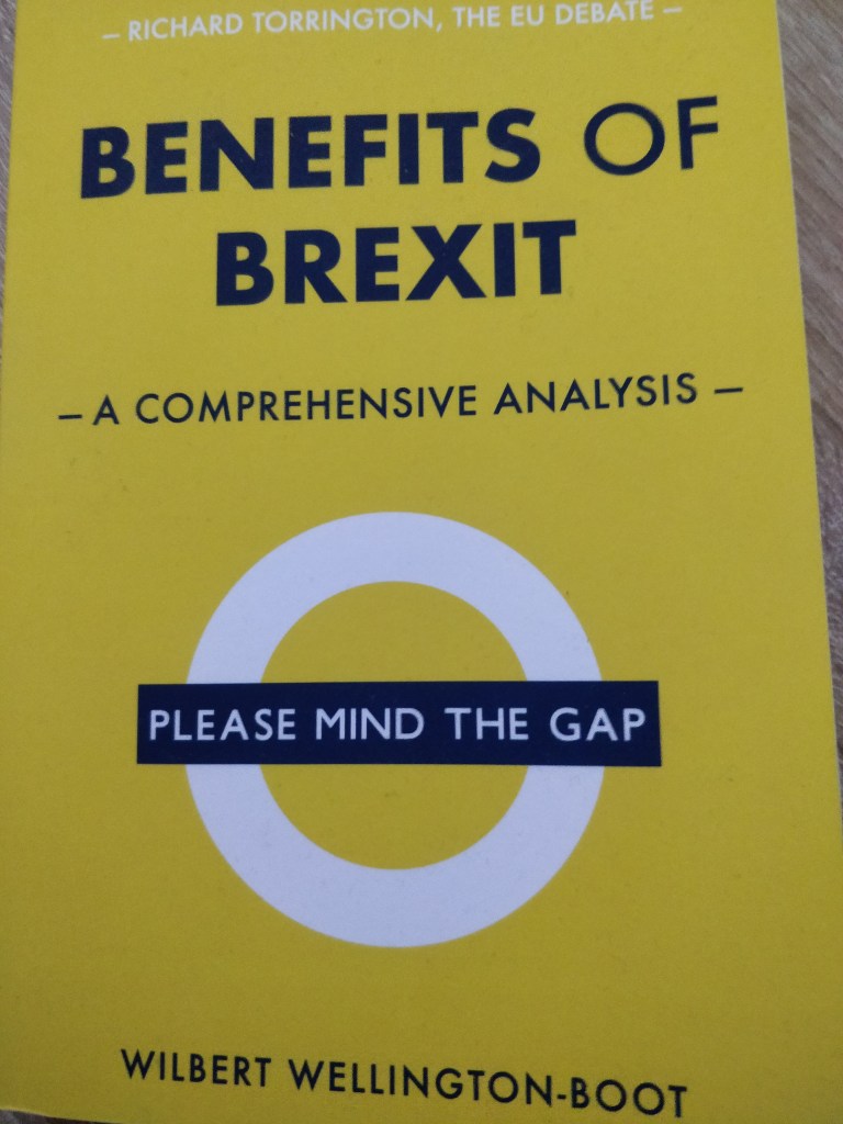 Book called "The Benefits of Brexit"