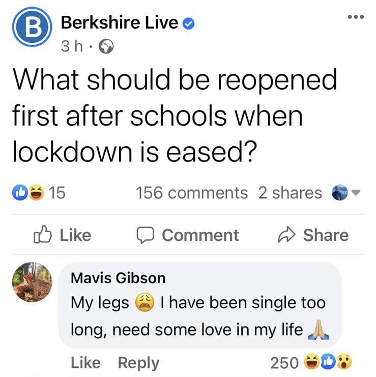 Mavis wants a shag