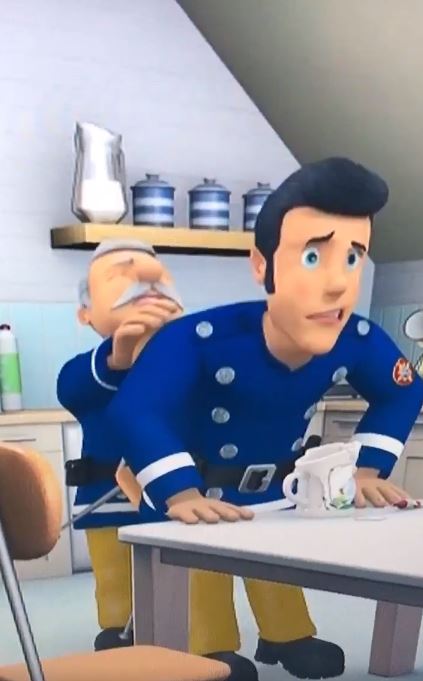Fireman Sam possibly taking it up the arse