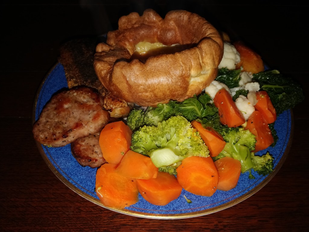 Sam's Chop Shop Roast Dinner without gravy