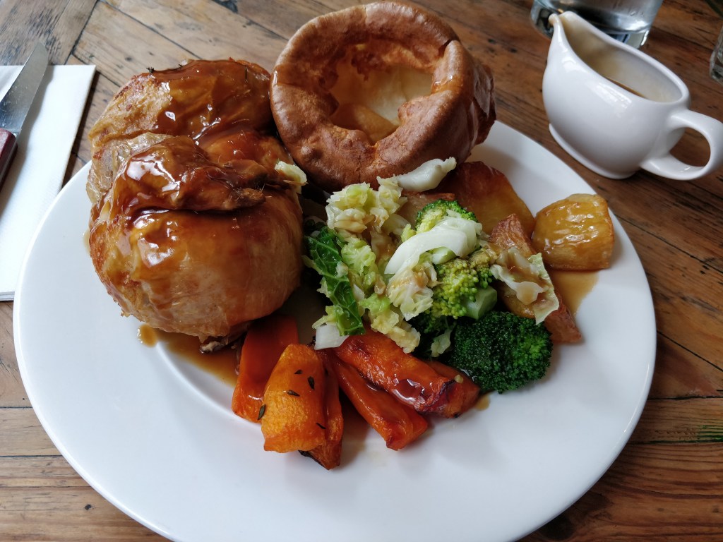 Chicken Sunday Roast at The Royal Oak, Marylebone