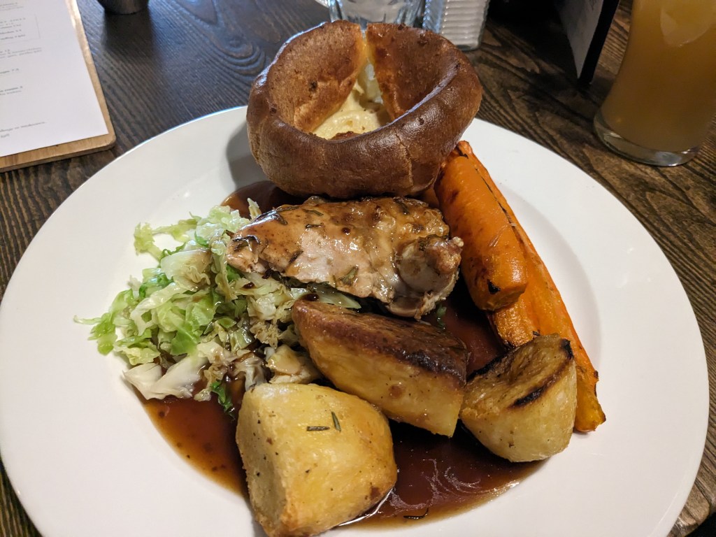 Chicken Roast Dinner at Shinner And Sudtone, Sutton