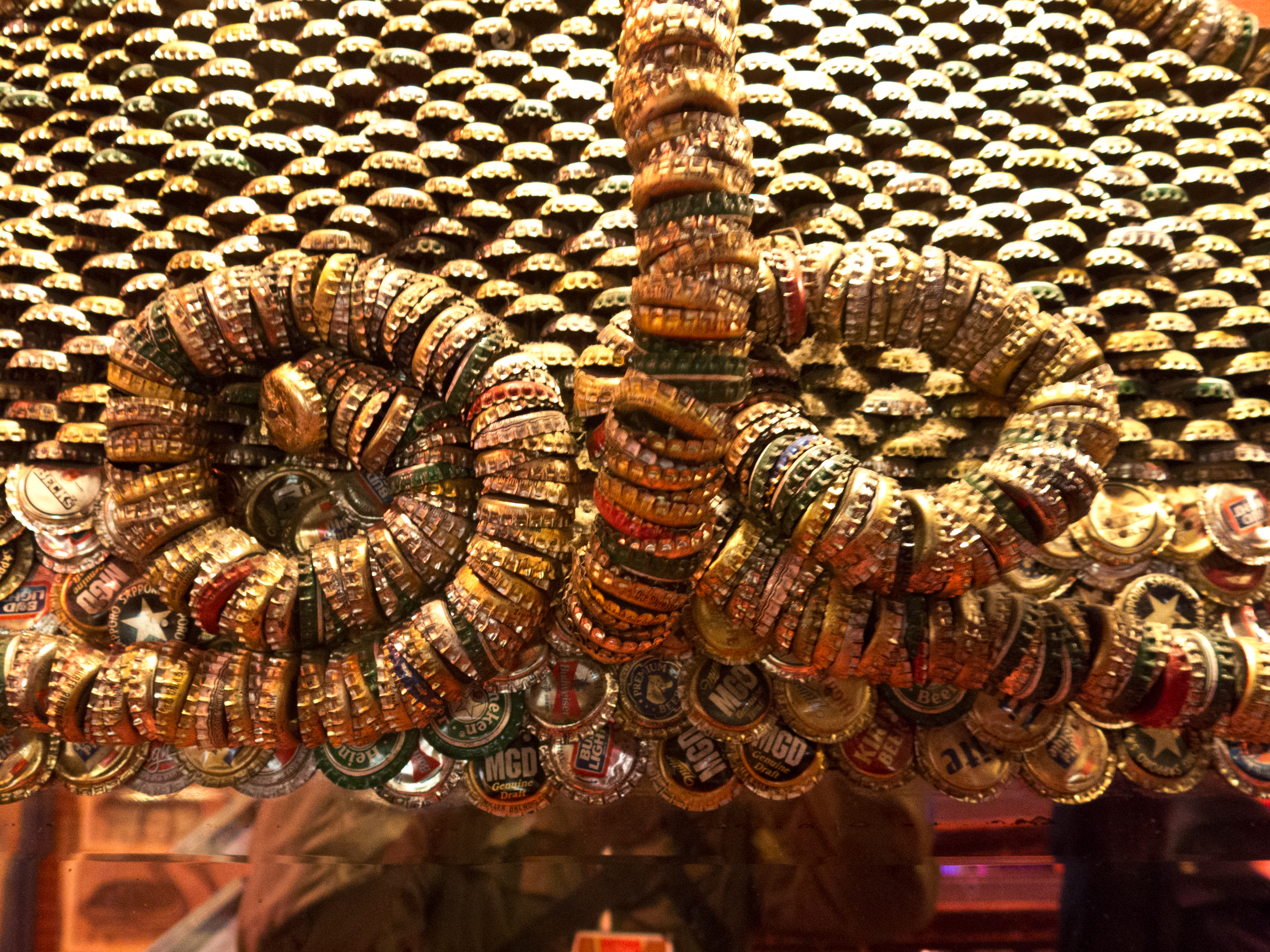 Bottle cap art