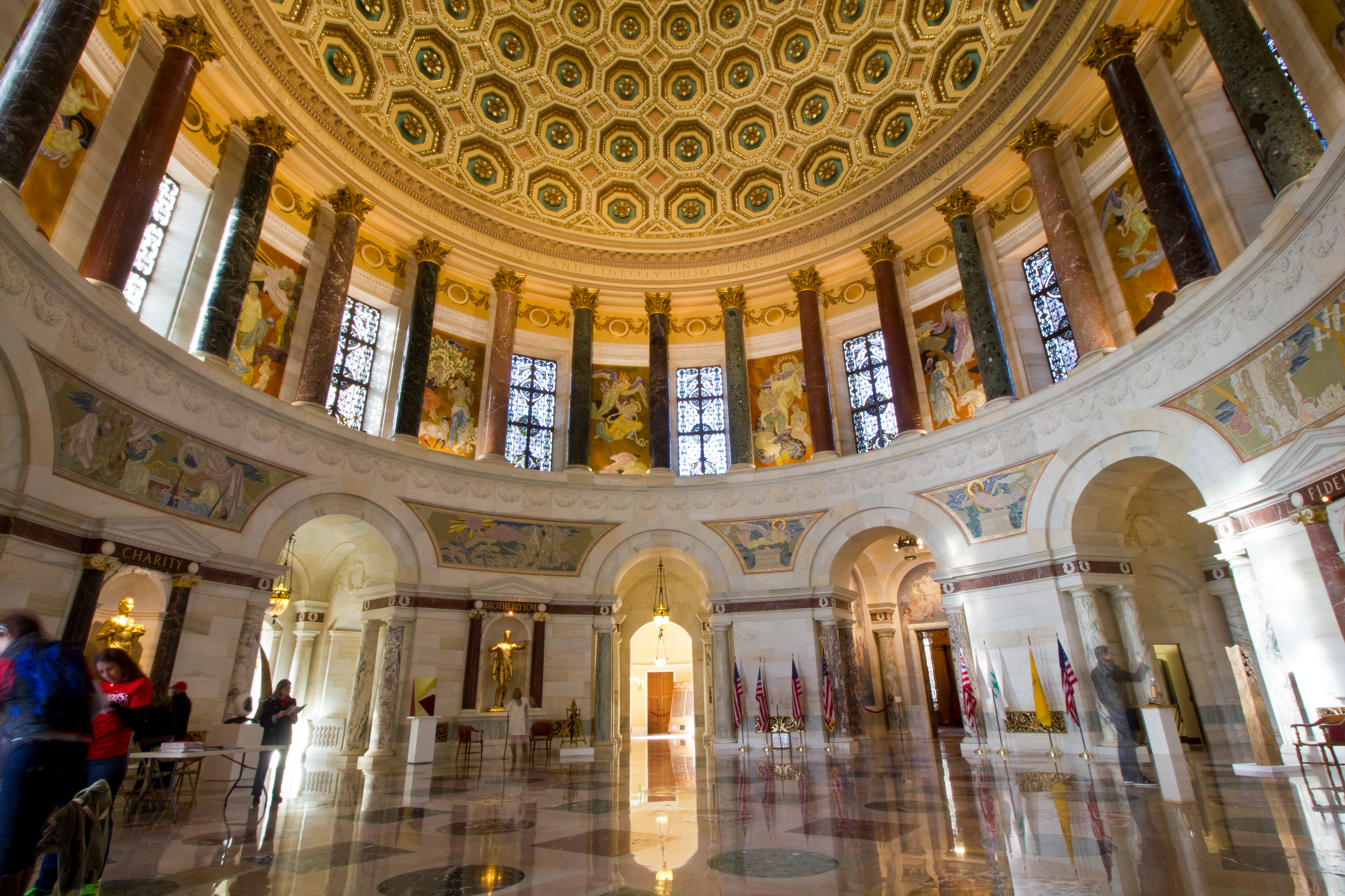 The Rotunda of the Elks National Memorial